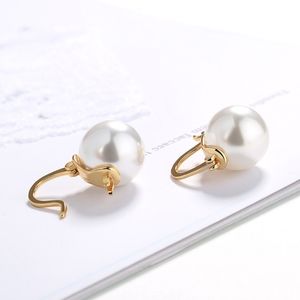 925 sterling silver vintage pearl earrings women